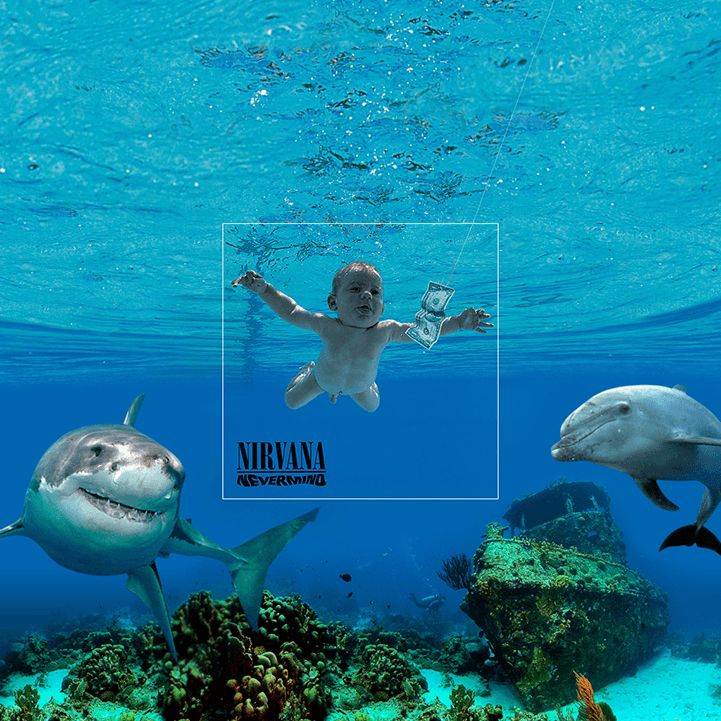 Nirvana nevermind reprise design