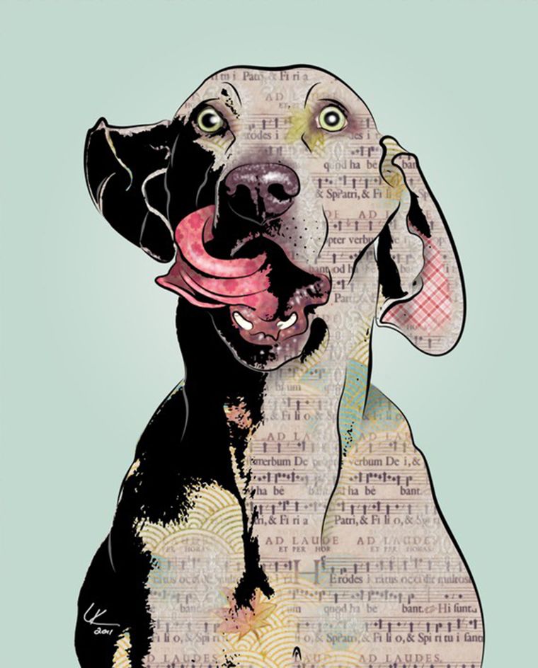 popart chien