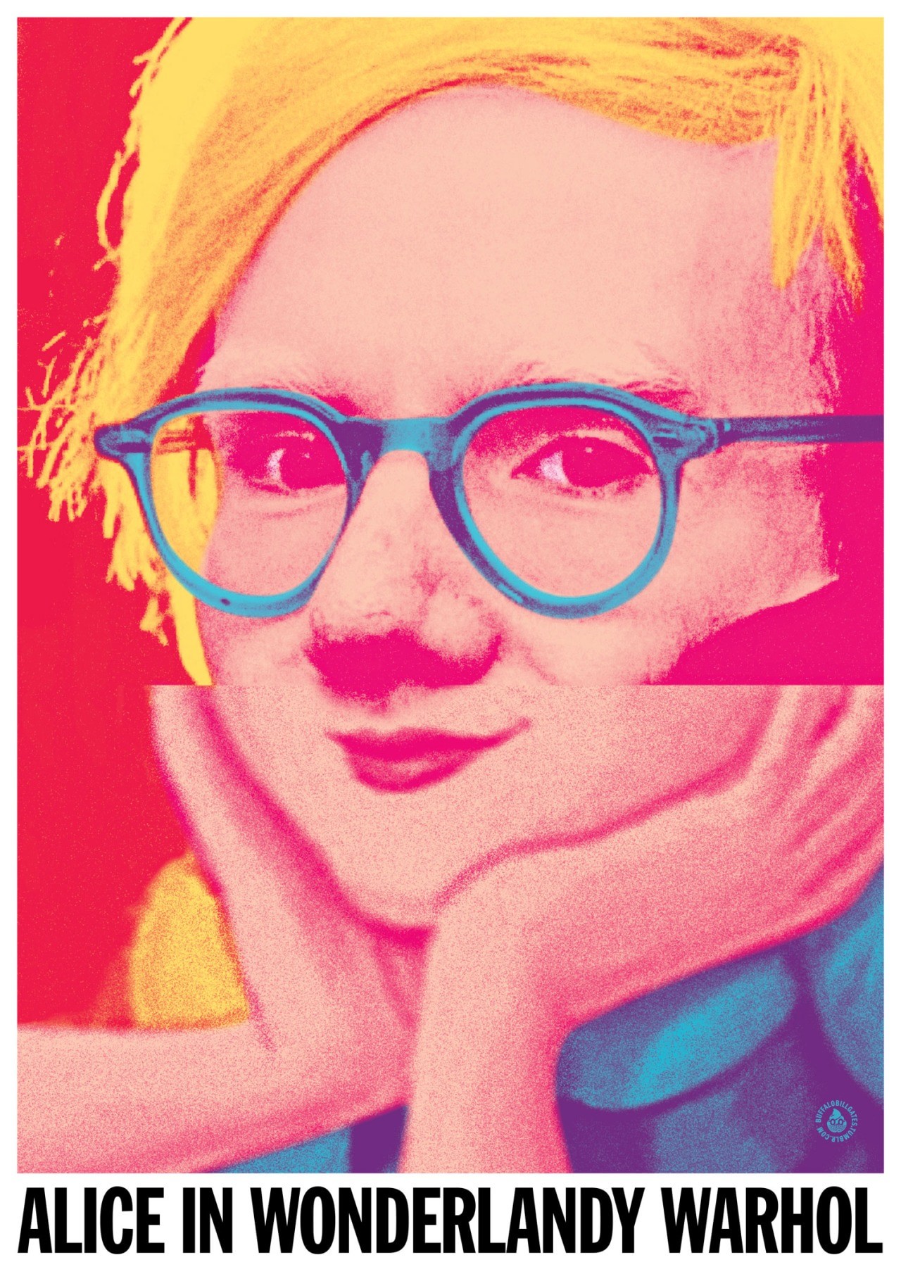 Alice in wonderlandy warhol