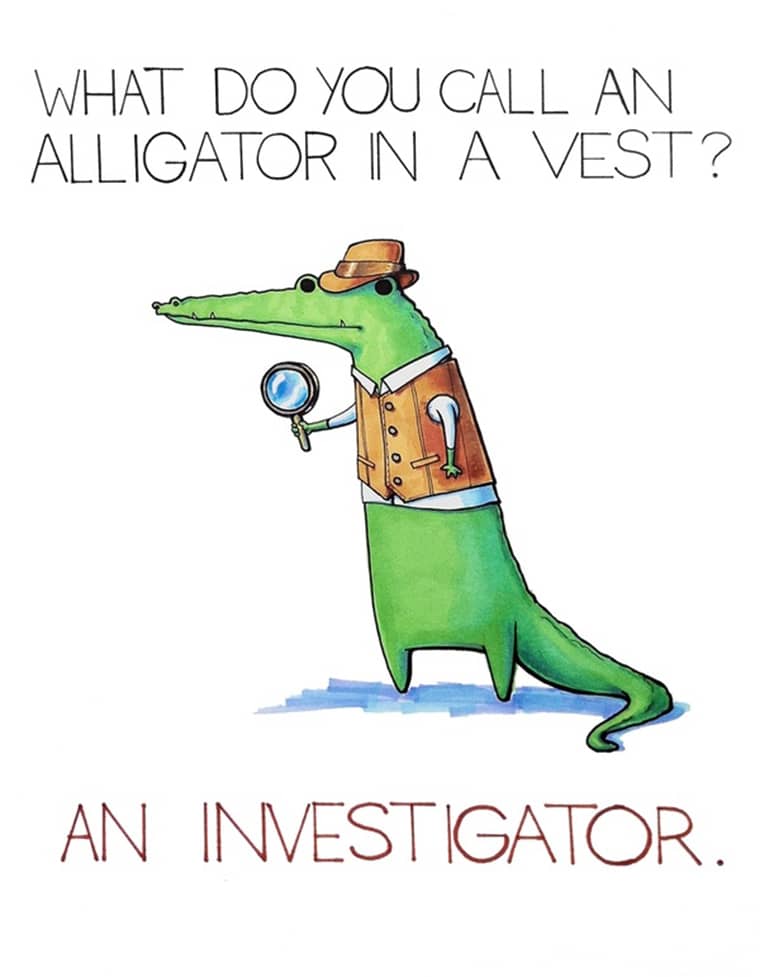 alligator funny