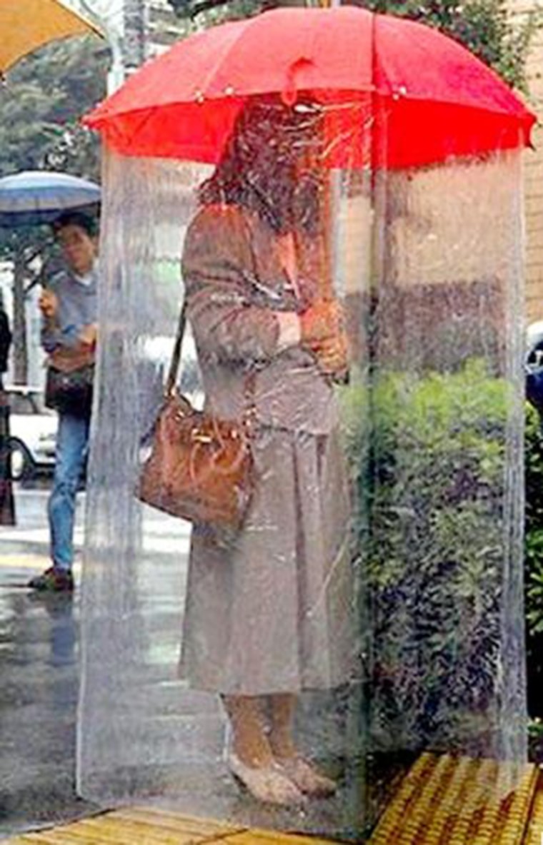 gadget pour parapluie