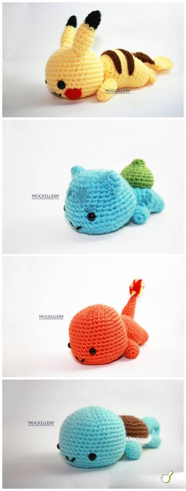 pokemon peluche en laine