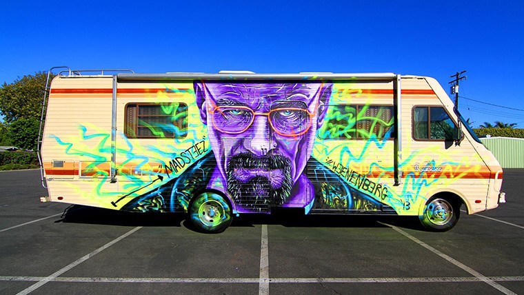 breaking bad street art