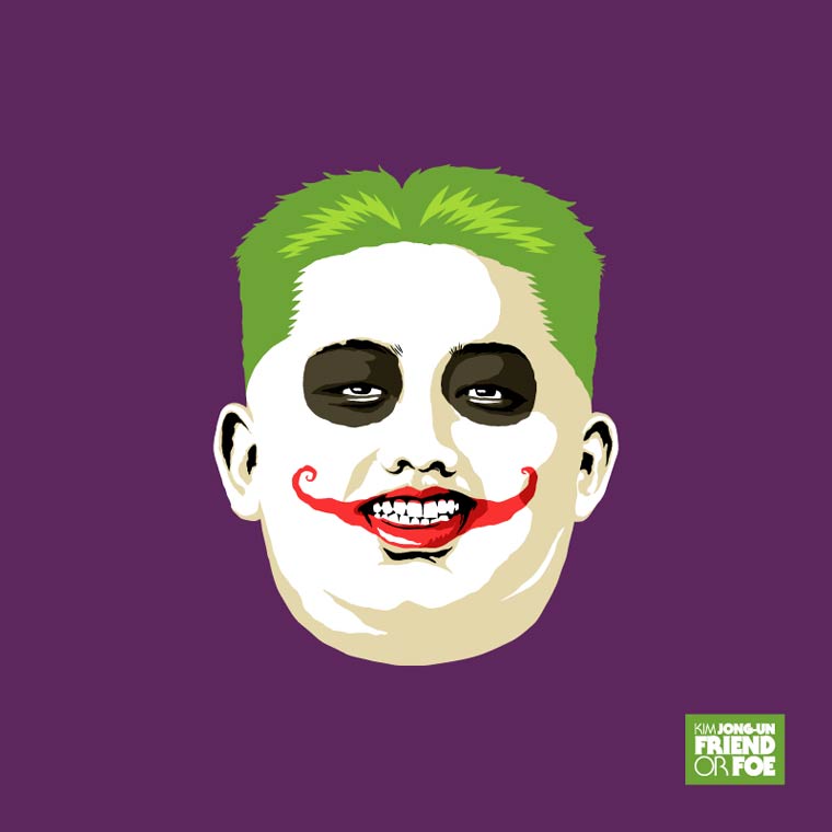 kim jong un batman the joker