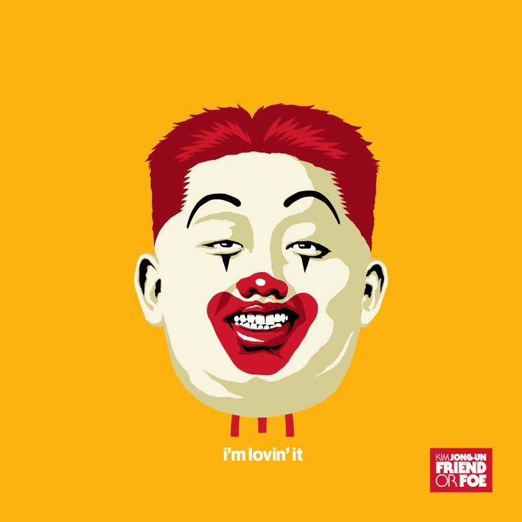 kim jong un ronald macdonald