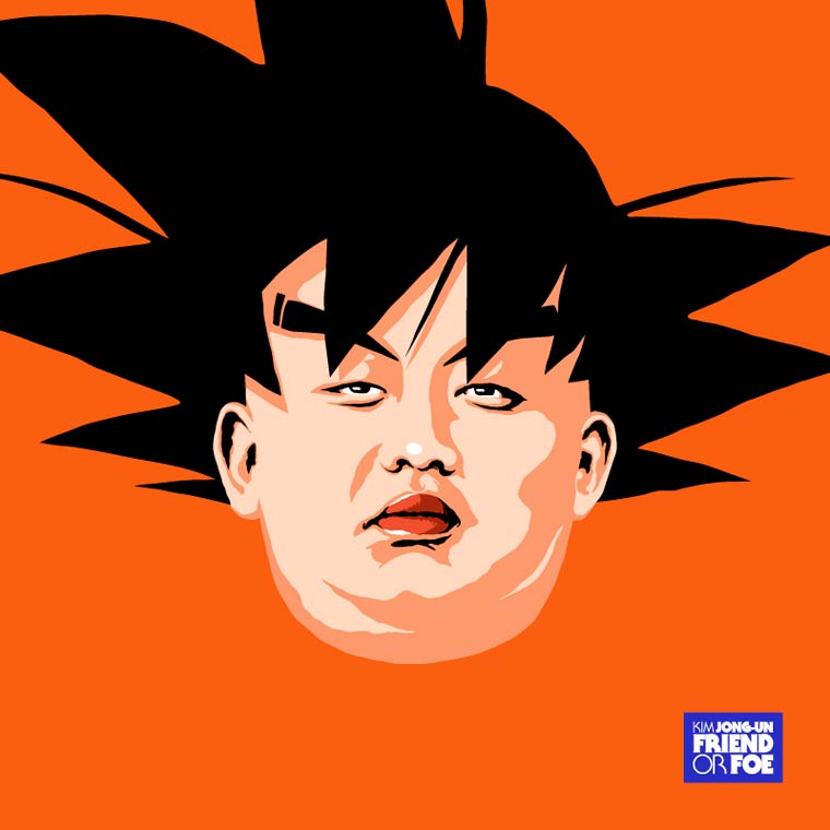 kim jong un san goku