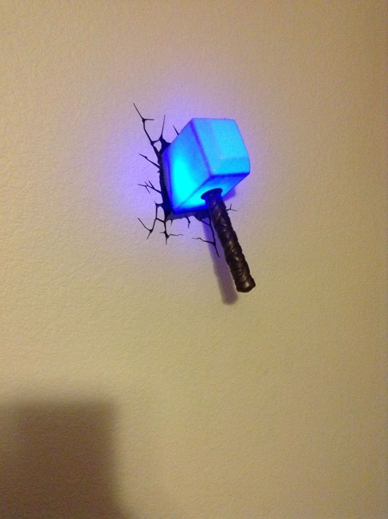 avengers le marteau de thor lampe LED