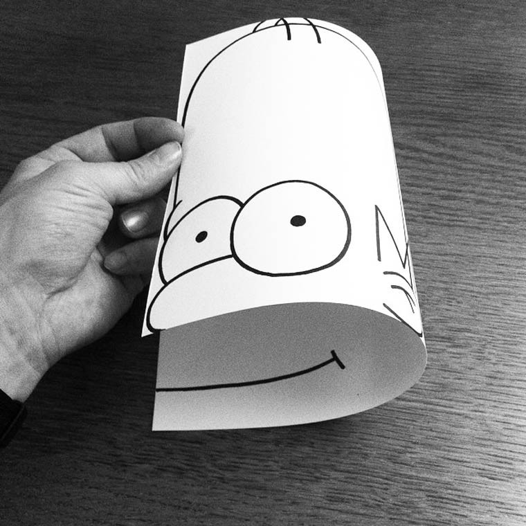 HuskMitNavn illustration homer simpson