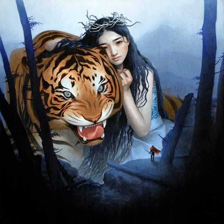 Tran Nguyen le tigre la princesse et le chevalier