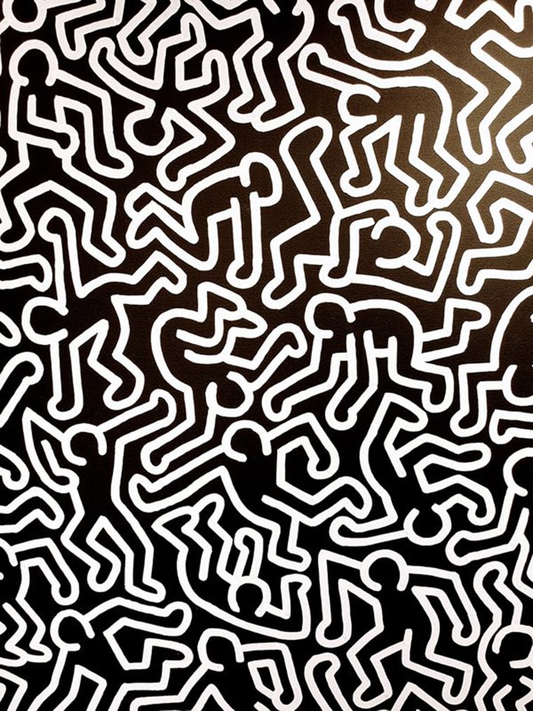 pop art keith haring