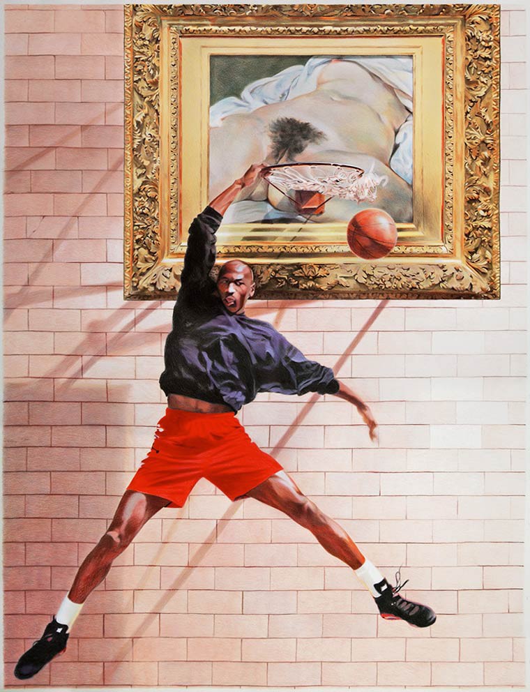 Eric Yahnker michael jordan