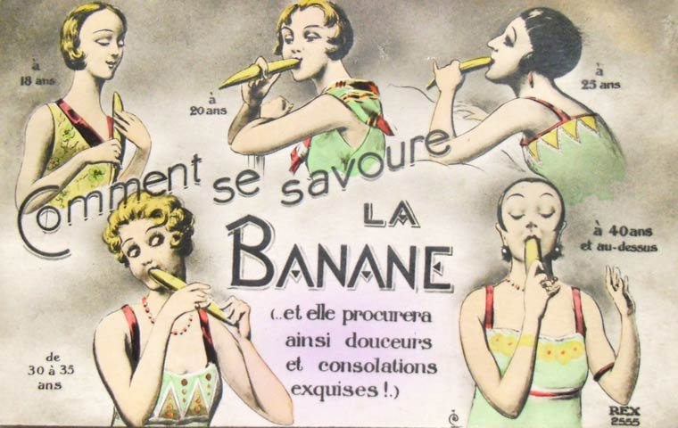 comment se savoure une banane