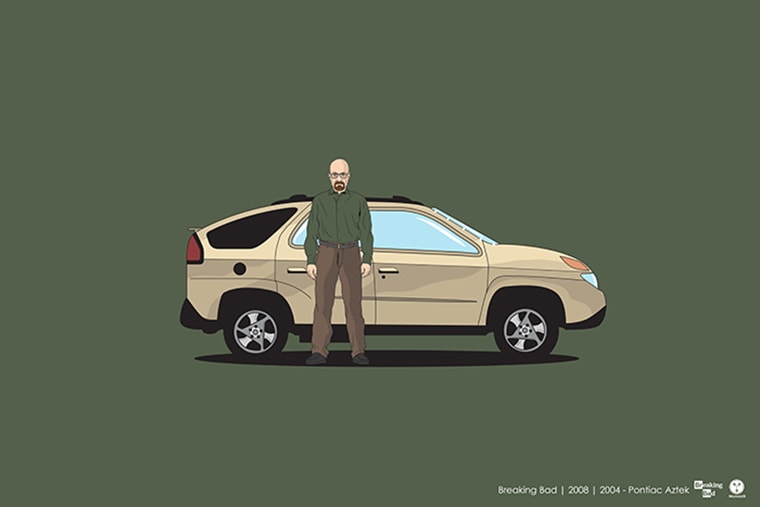 walter white pontiac aztek