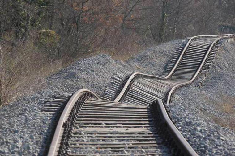 les railles de train en asie