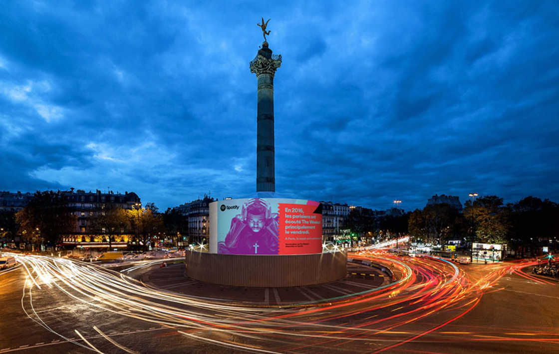 spotify affiche parisiens