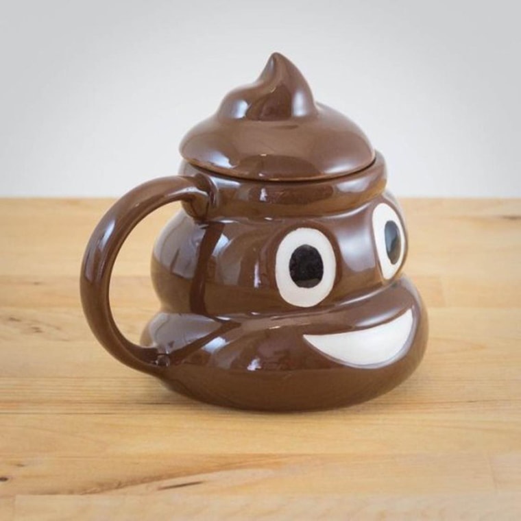 mug emoticone caca