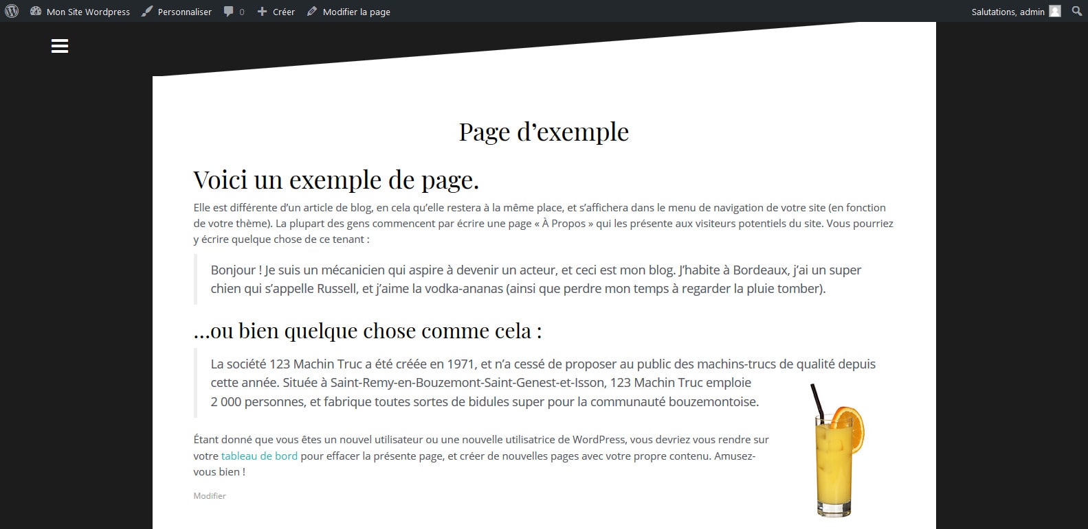 12 visualiser votre page wordpress