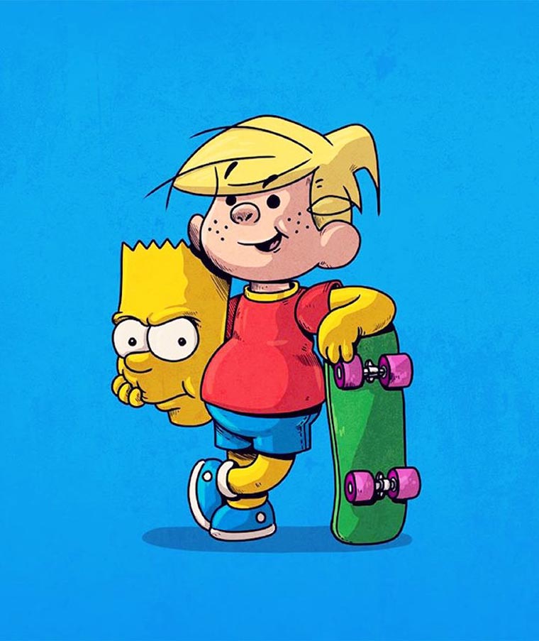 Alex Solis bart simpson