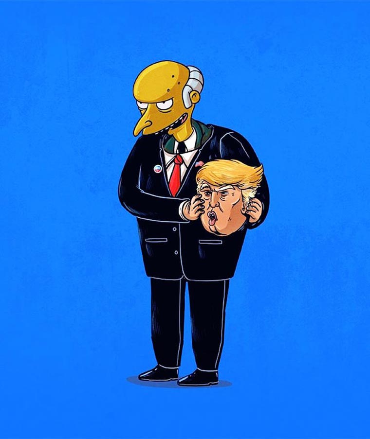 Alex Solis tintin donald trump