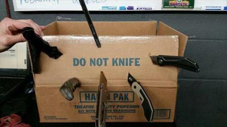 do not knife