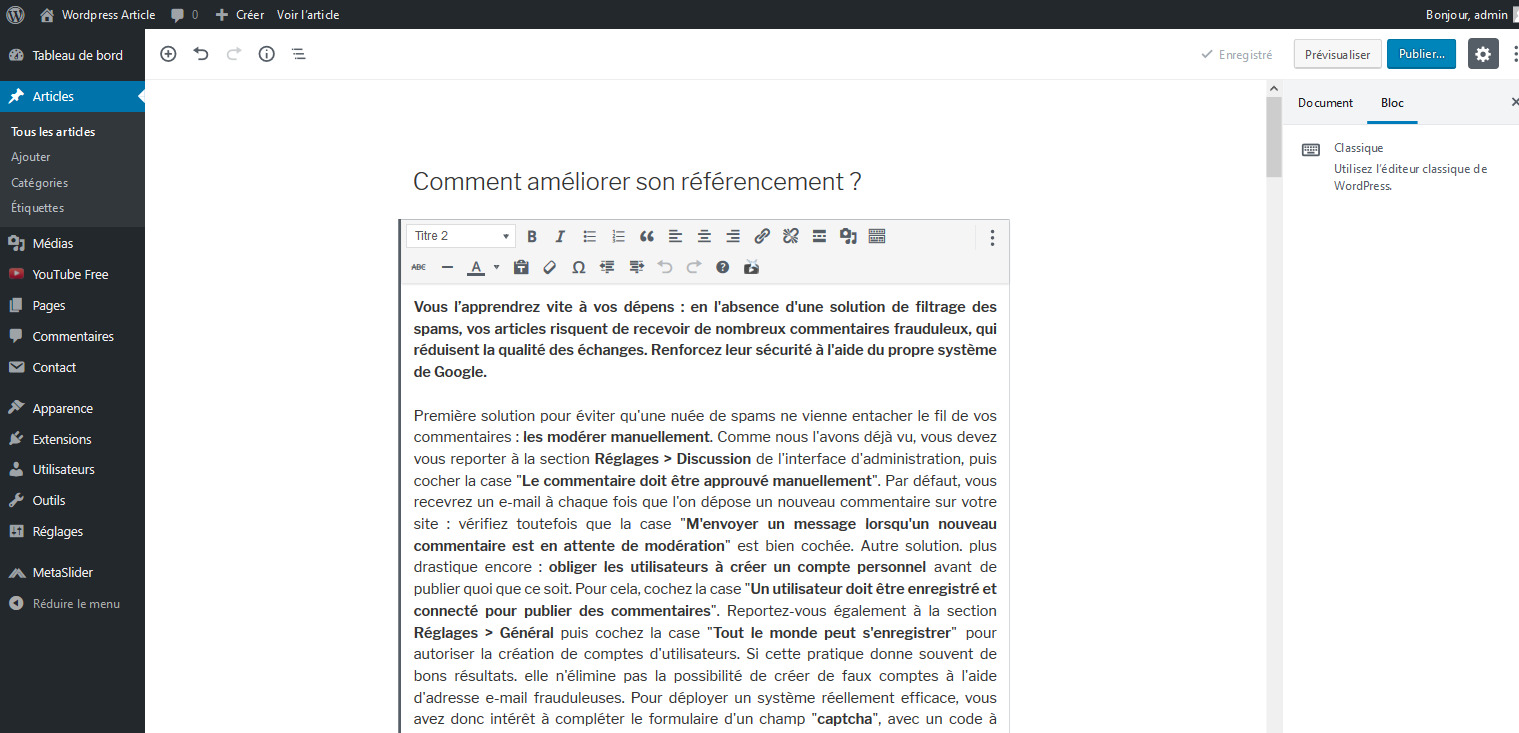 01 soigner contenu referencement wordpress