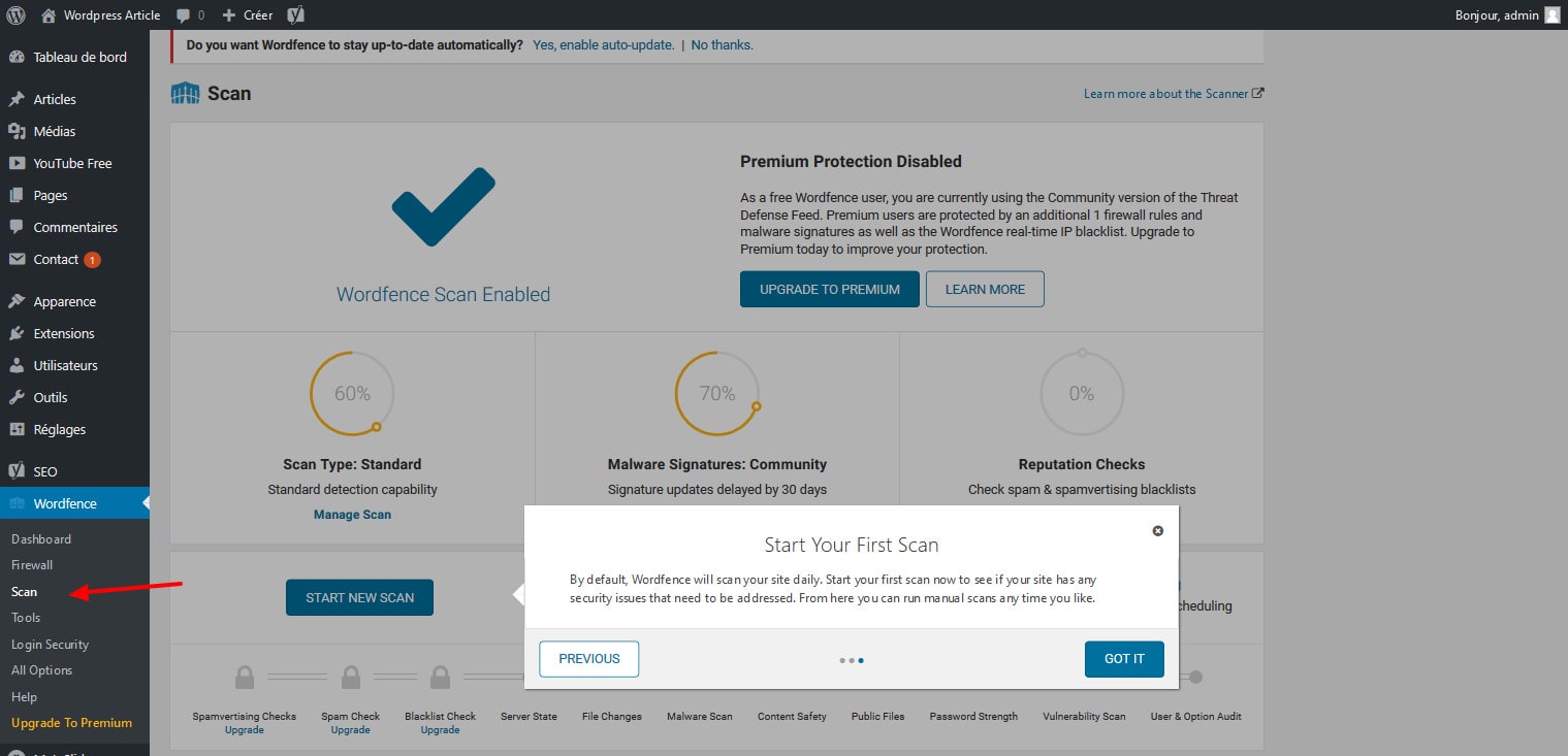 07 Analyser Votre Site Web WordPress