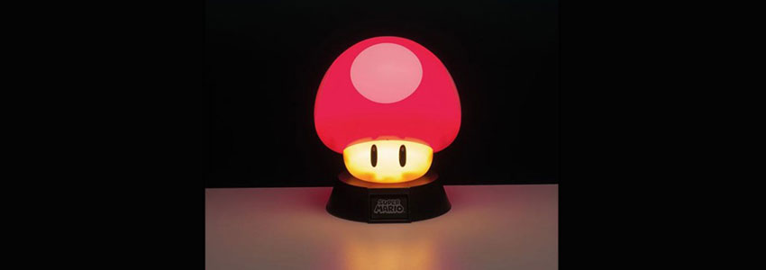 10 Idees Cadeaux Pour Geek Noel Lampe Super Mario Champignon 2