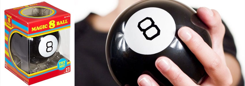 Cadeau Saint Valentin Magic 8 Ball Retro