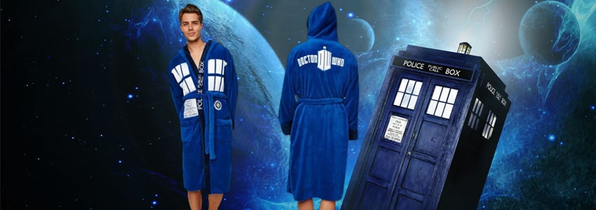 Cadeau Saint Valentin Robe De Chambre Tardis Doctor Who